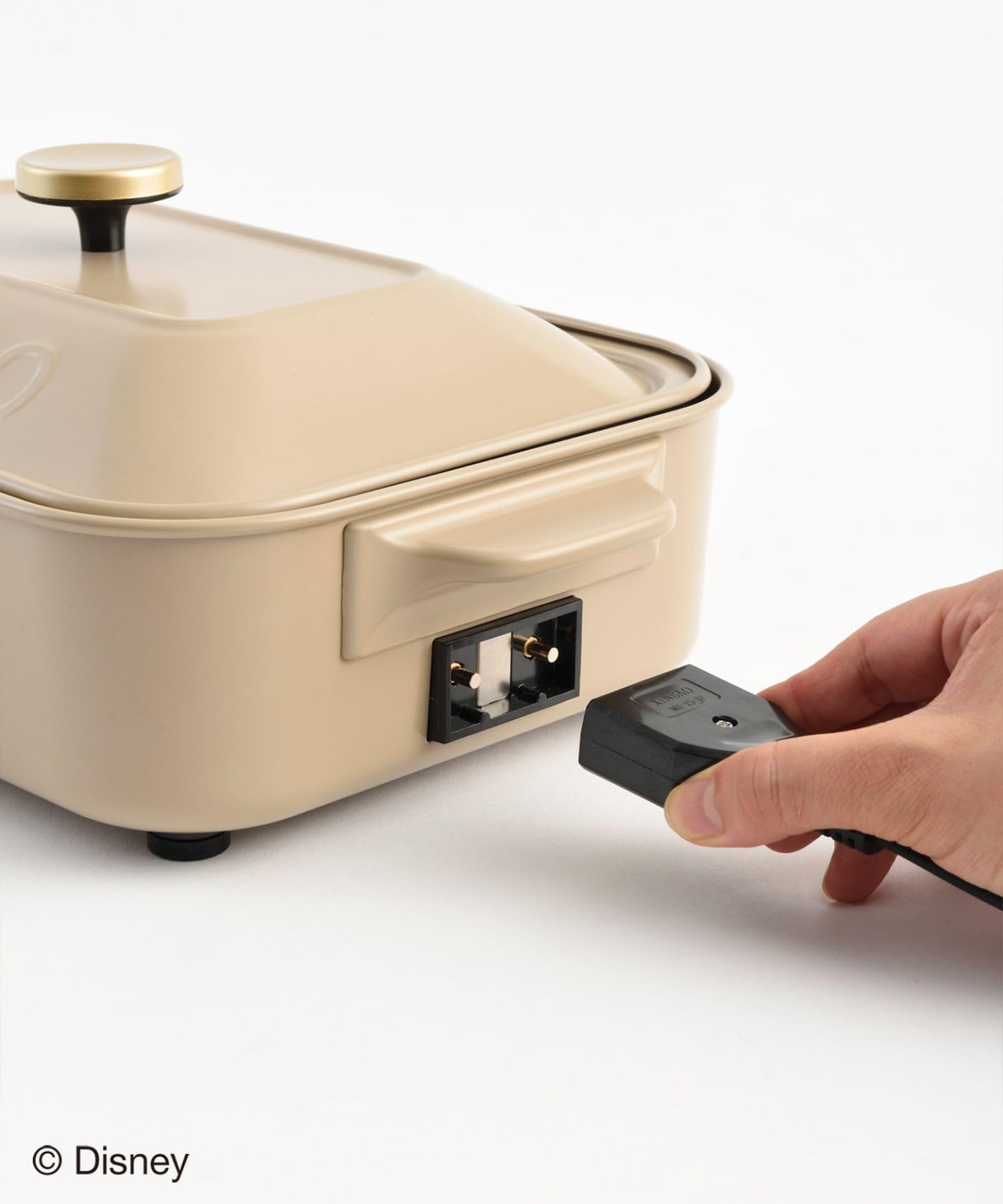 Bruno Disney Compact Hot Plate Main Unit 3 Types Of Plates Beige